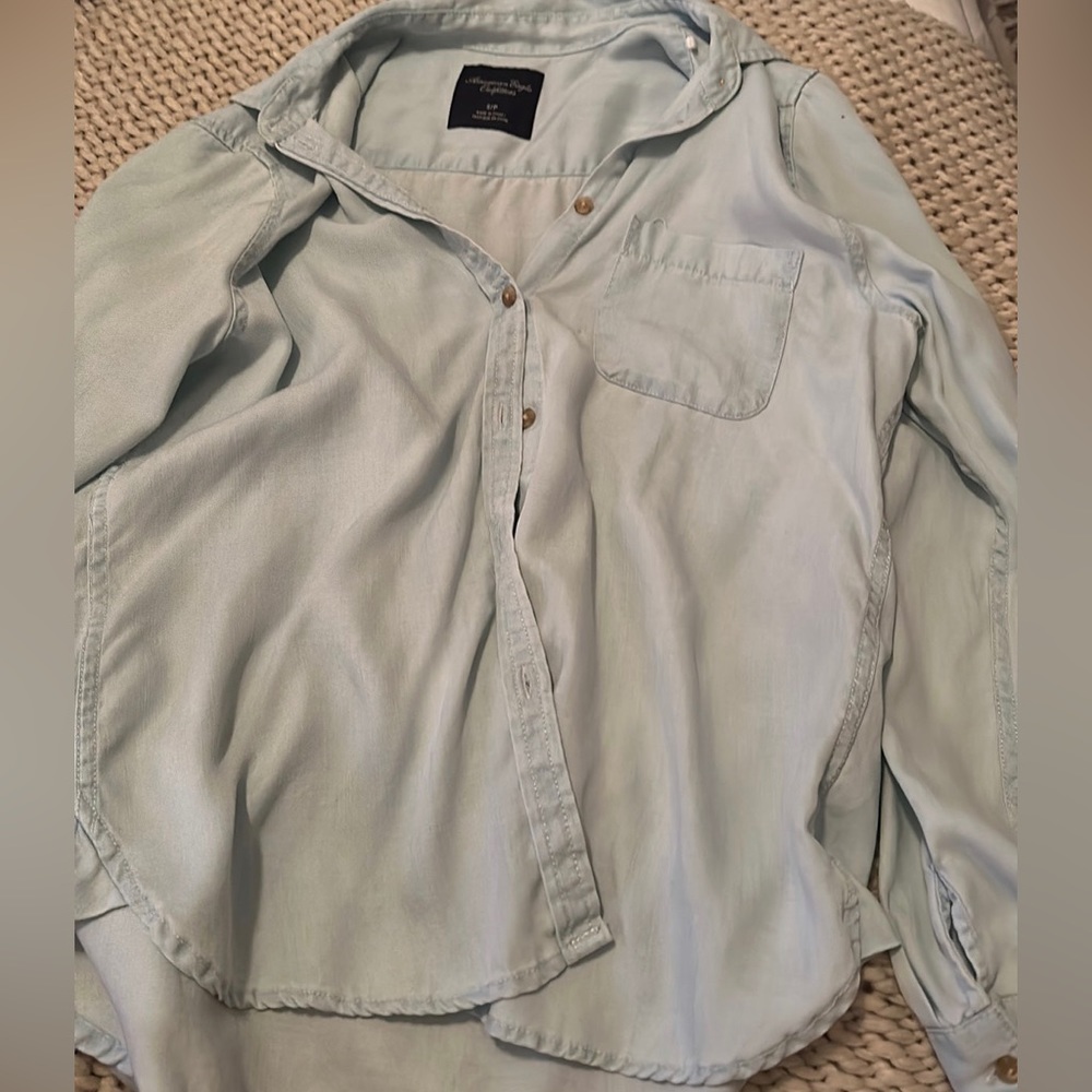 Denim Button Up - Picture 2 of 2